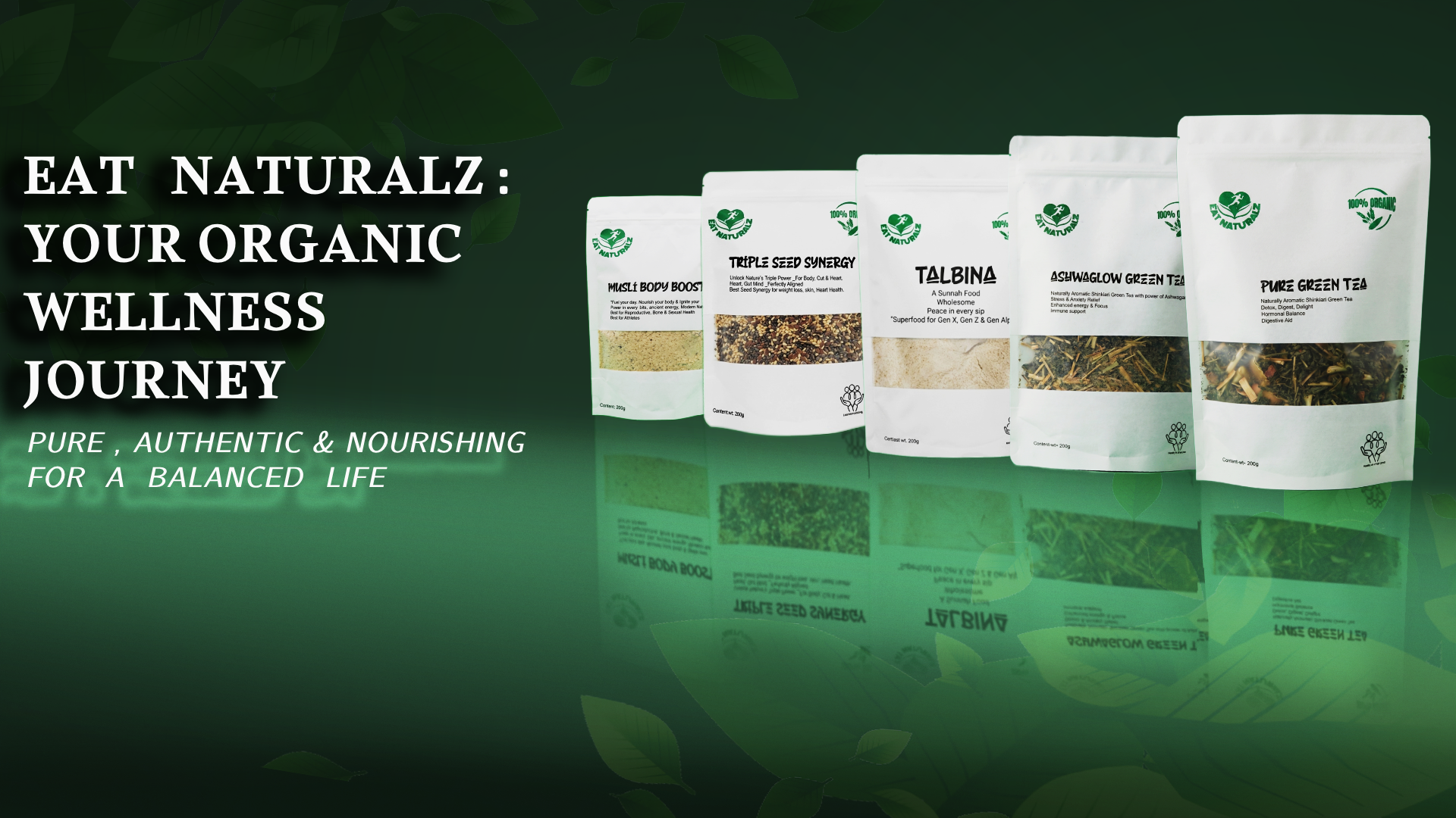 Eat Naturalz front page poster